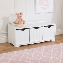 wooden toy box seat