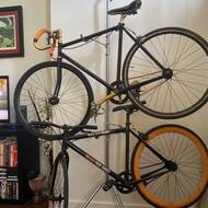 wayfair basics 2 bike freestanding bike rack wayfair basics