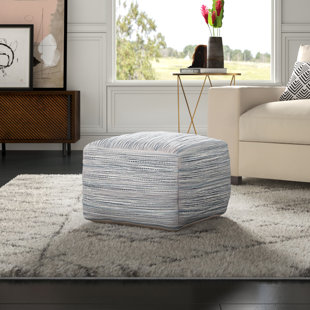 Beading Ottoman in Chennile Fabric ideal Storage and Seating Solution ! 