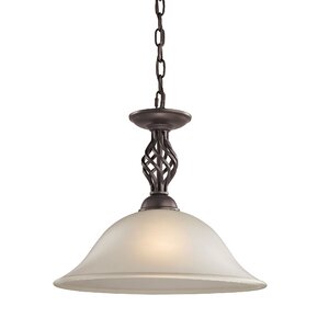 Battersby 1-Light Bowl Pendant