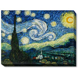 Starry Night Canvas Wayfair