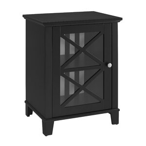 Bridwell Stripe 1 Door Accent Cabinet