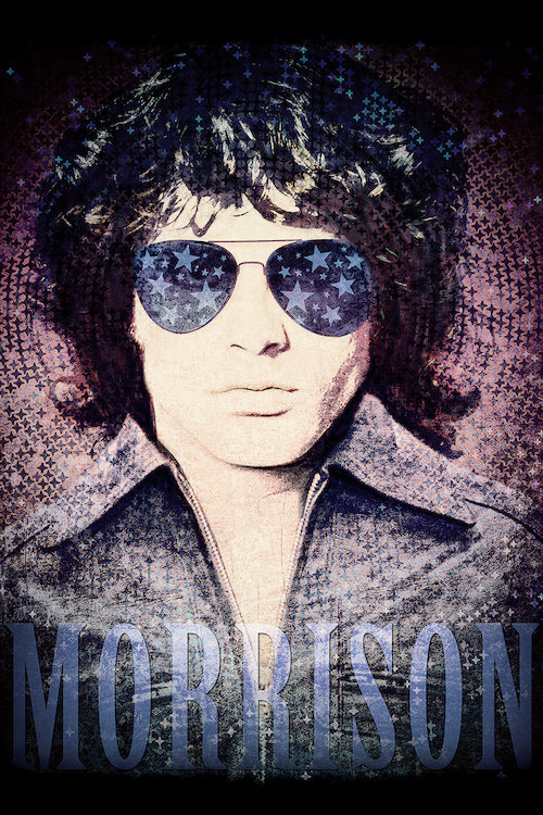 jim morrison psychedelic poster vintage advertisement on canvas