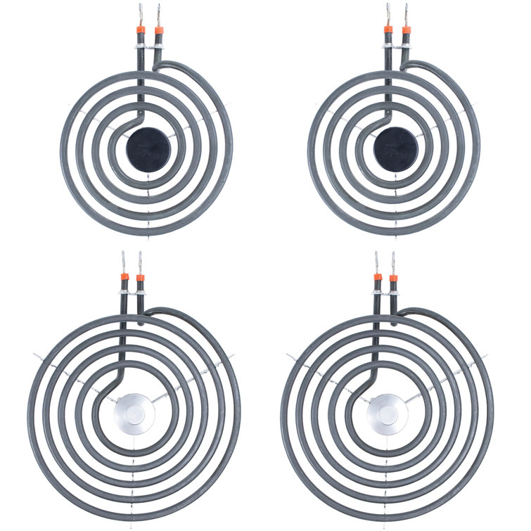 Certified Appliances Certified Appliance Accessories 2 Packs Of 6 4 Turn 1 500 Watt 8 5 Turn 2 600 Watt Replacement Range Surface Burner Element For Whirlpool Kenmore Frigidaire Maytag Mp26ya Mp15ya Wayfair