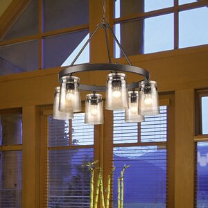 Rock River 6-Light Candle-Style Chandelier