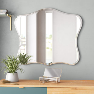 Titsworth Frameless Fancy Wall Mirror