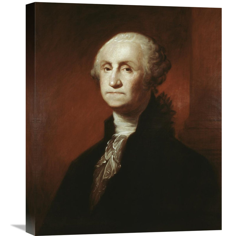 Global Gallery George Washington By Gilbert Stuart Painting