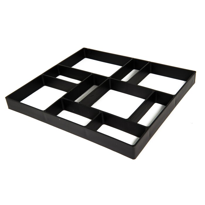 Fire Pit Essentials Concrete Stepping Stone Molds In Black Wayfair