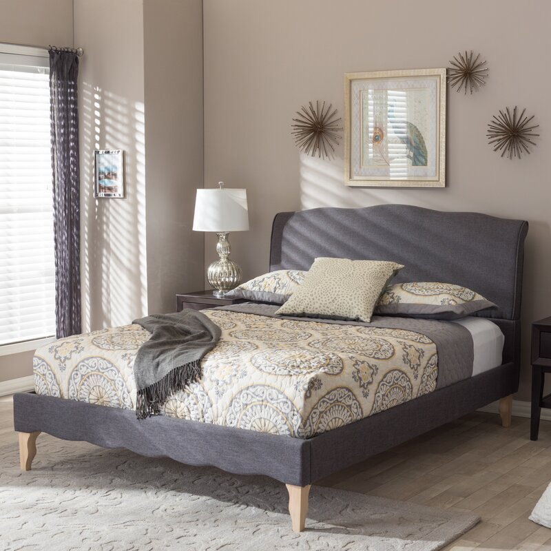 Finley Upholstered Platform Bed & Reviews | Joss & Main