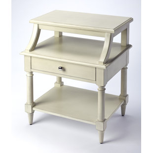 Kasandra End Table With Storage by One Allium Way Cool