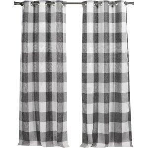 Rosenblum Plaid and Check Blackout Thermal Curtain Panels (Set of 2)
