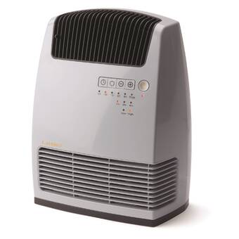 Lasko 1 500 Watt Electronic Fan Compact Heater With Warm Air