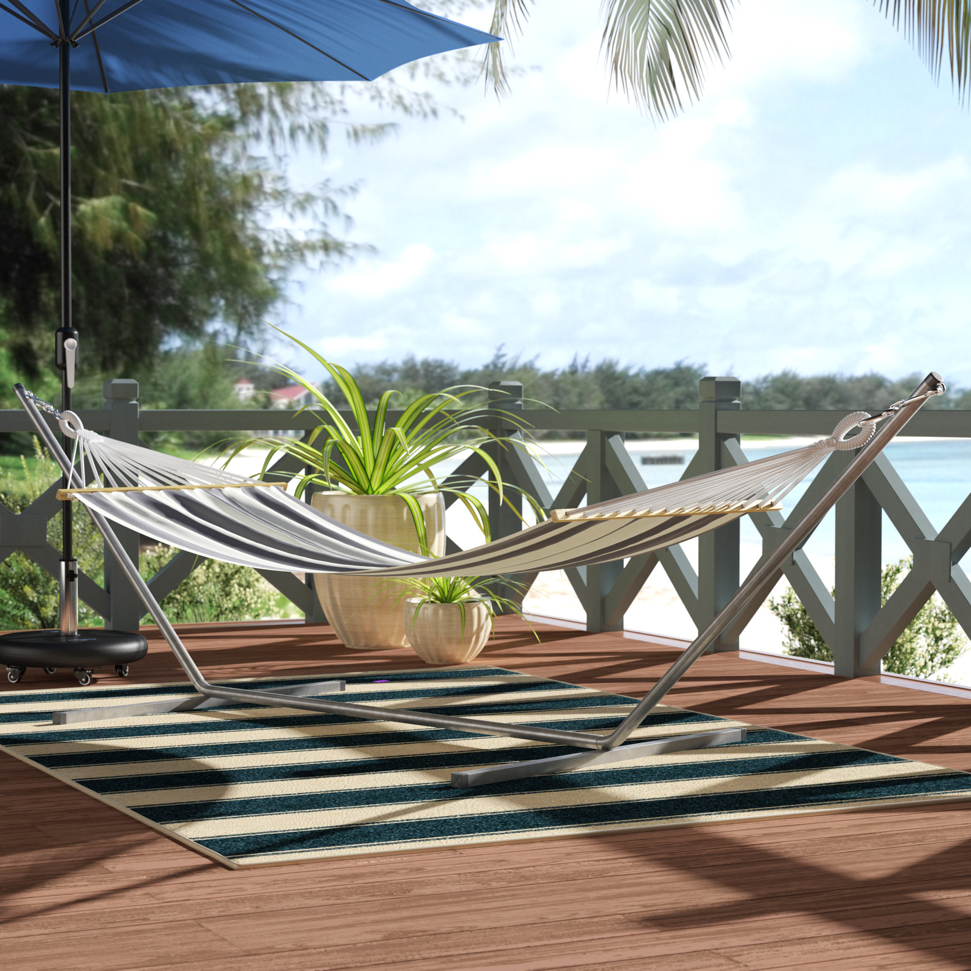 umbrella for hammock stand