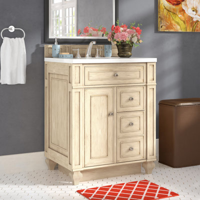 Alcott Hill Lambrecht 30 Inch Single Bathroom Vanity Set Base