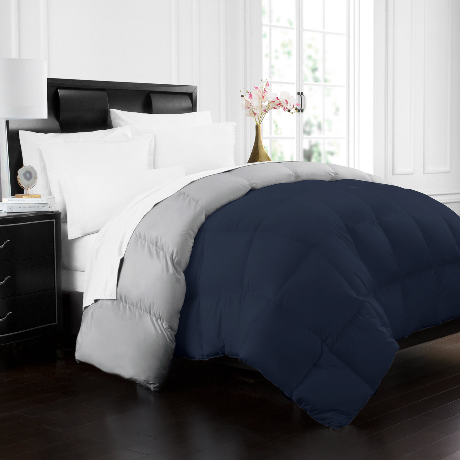 Charlton Home Halpern Goose Down Alternative Single Reversible