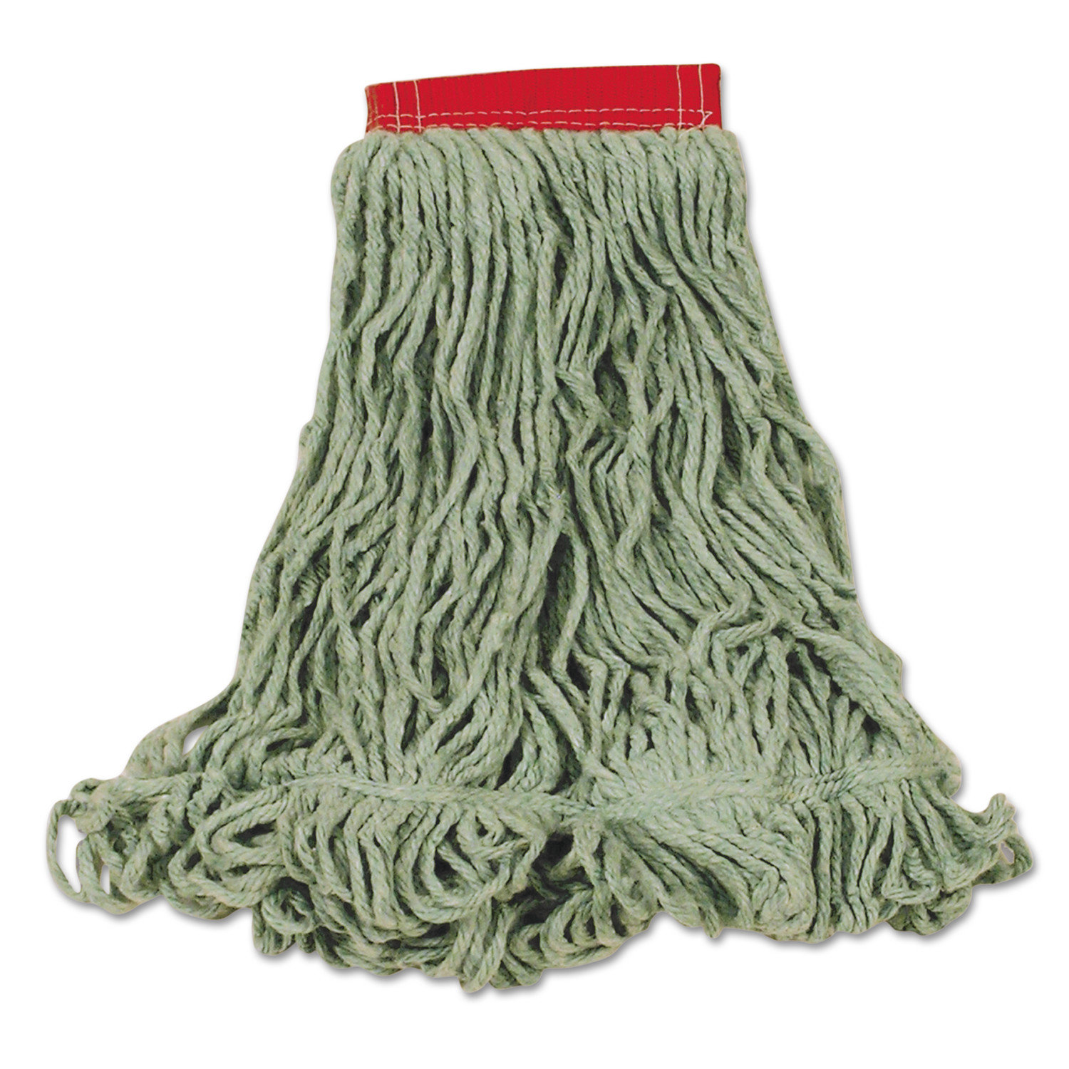 Rubbermaid Commercial Products Large Super Stitch Blend Cotton Synthetic Mop Heads In Green Wayfair