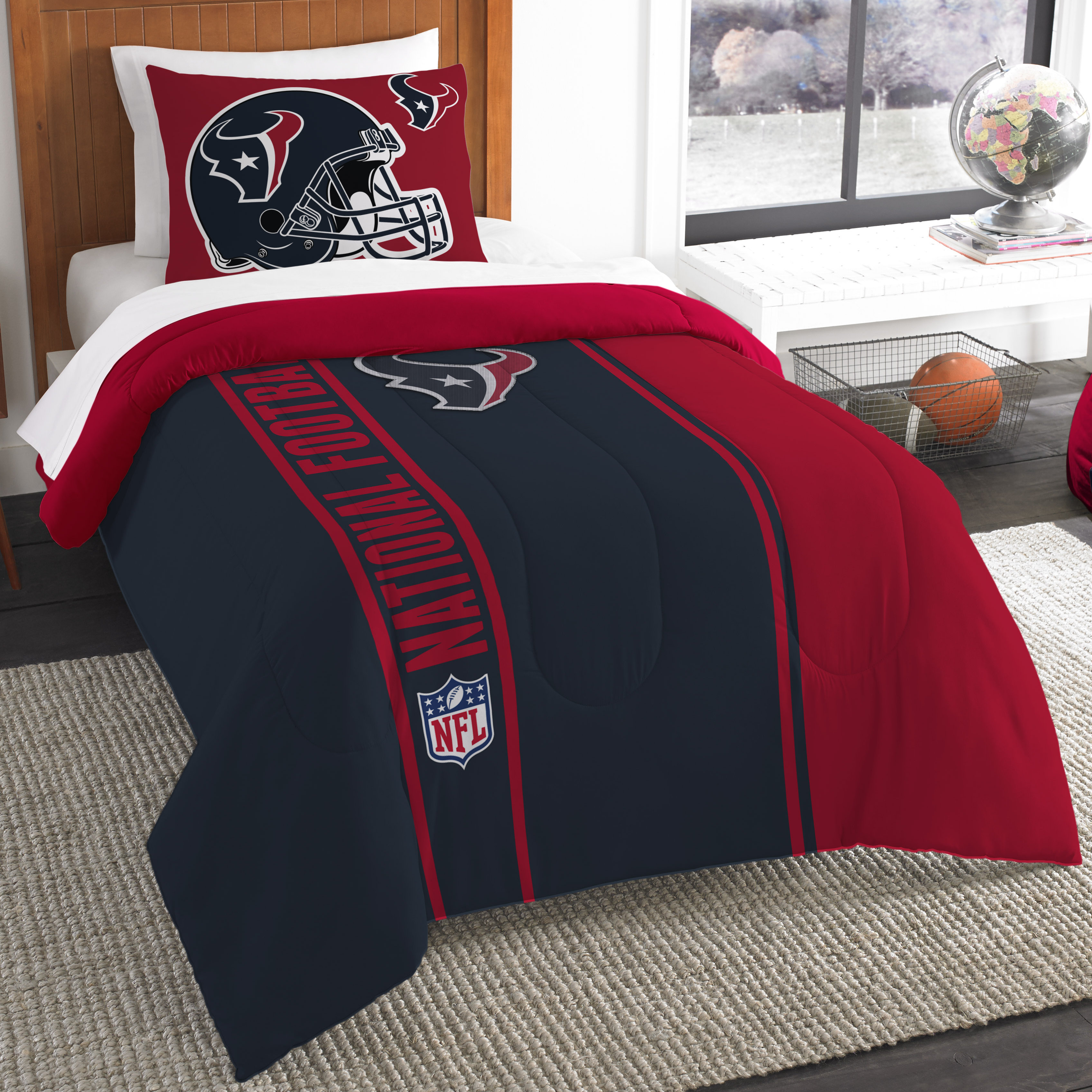 nfl comforter set queen