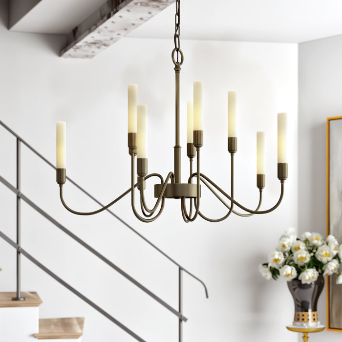 Lisse 10 Light Candle Style Chandelier Lisse 10 Light Candle Style Chandelier