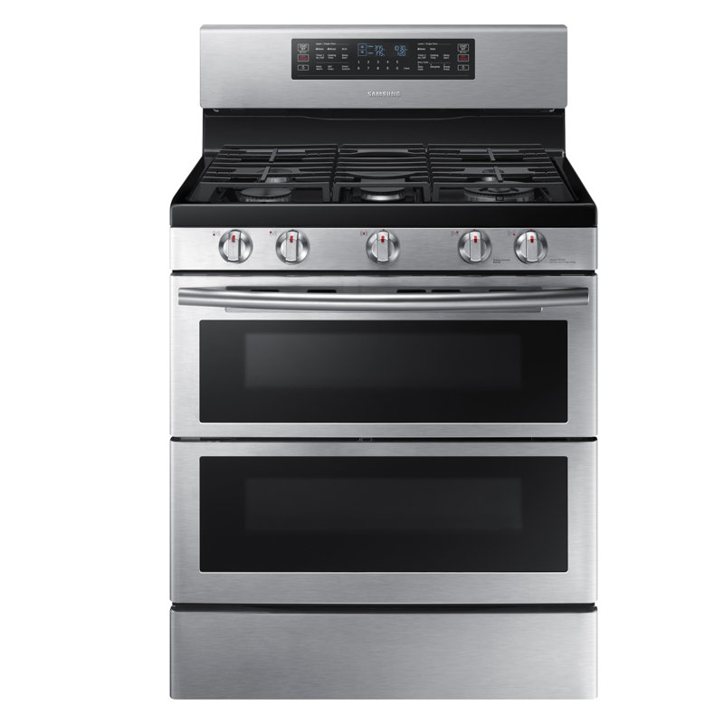 Samsung 30 5 8 Cu Ft Freestanding Gas Range With Griddle