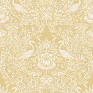 bohemian yellow wallpaper you ll love