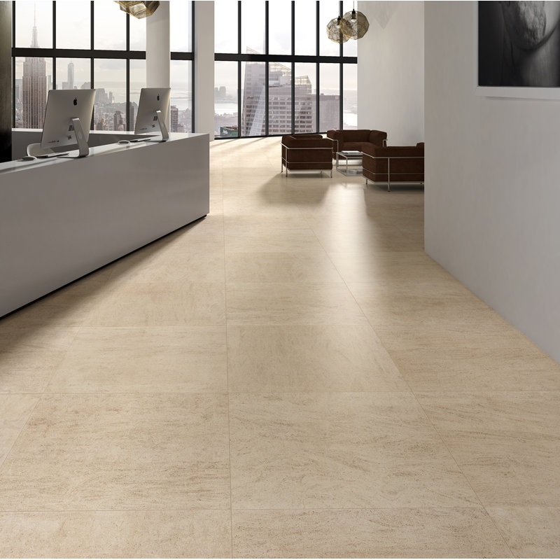 Msi Livingstyle 24 X 24 Porcelain Stone Look Wall Floor Tile