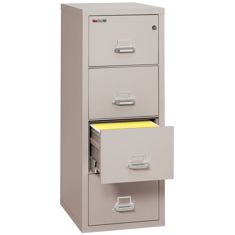 Fireking Fireproof 4 Drawer Vertical File Cabinet Wayfair