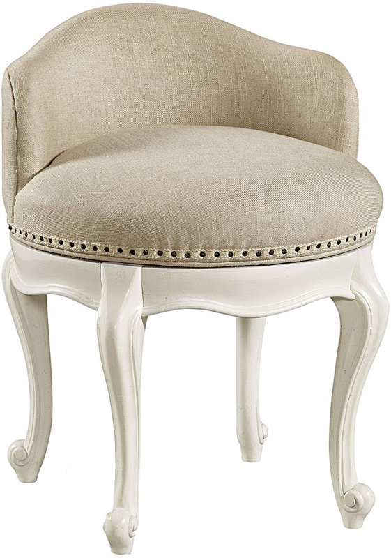Viv + Rae Mateo Swivel Vanity Seat & Reviews | Wayfair Viv + Rae Mateo Swivel Vanity Seat & Reviews | Wayfair