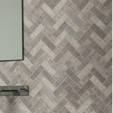 Glass Chevron Tile Wayfair