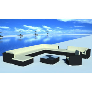 Loungemöbel-Set mit Kissen von Home Etc