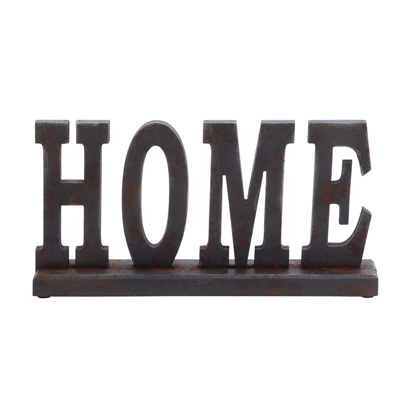 Three Posts Wood Table Top Home Letter Block & Reviews Wayfair.ca