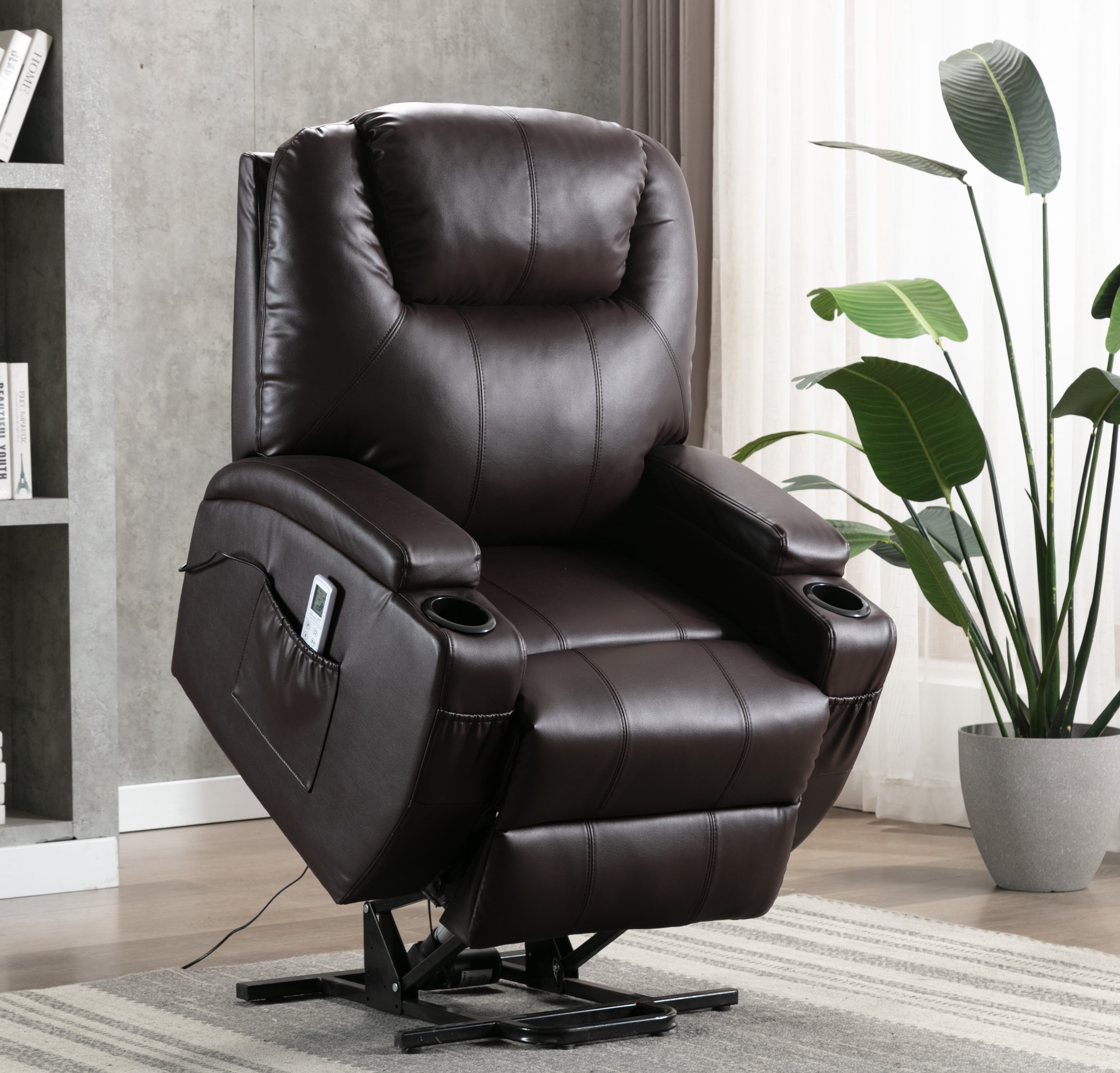 leather top quality chair recliner