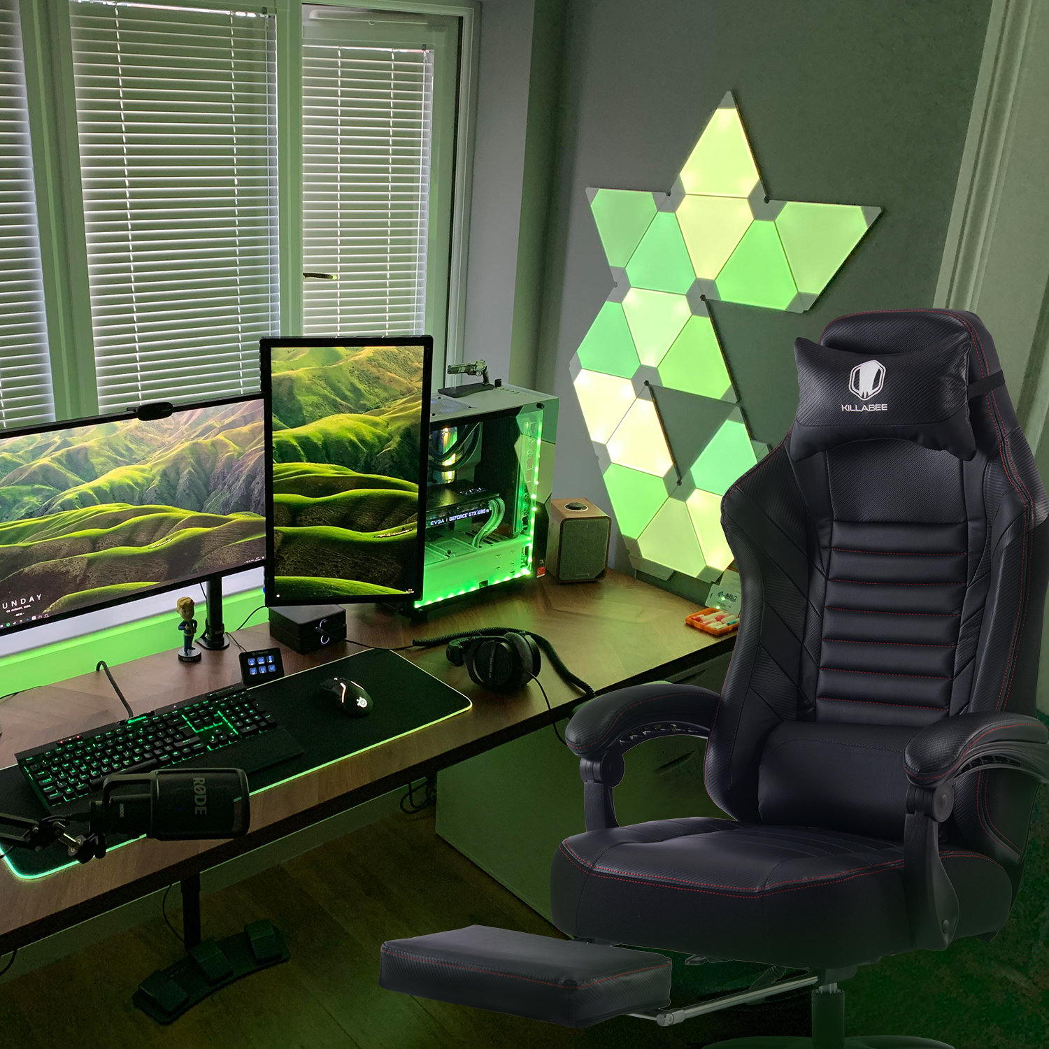 VON RACER Ergonomic Gaming Chair Wayfair