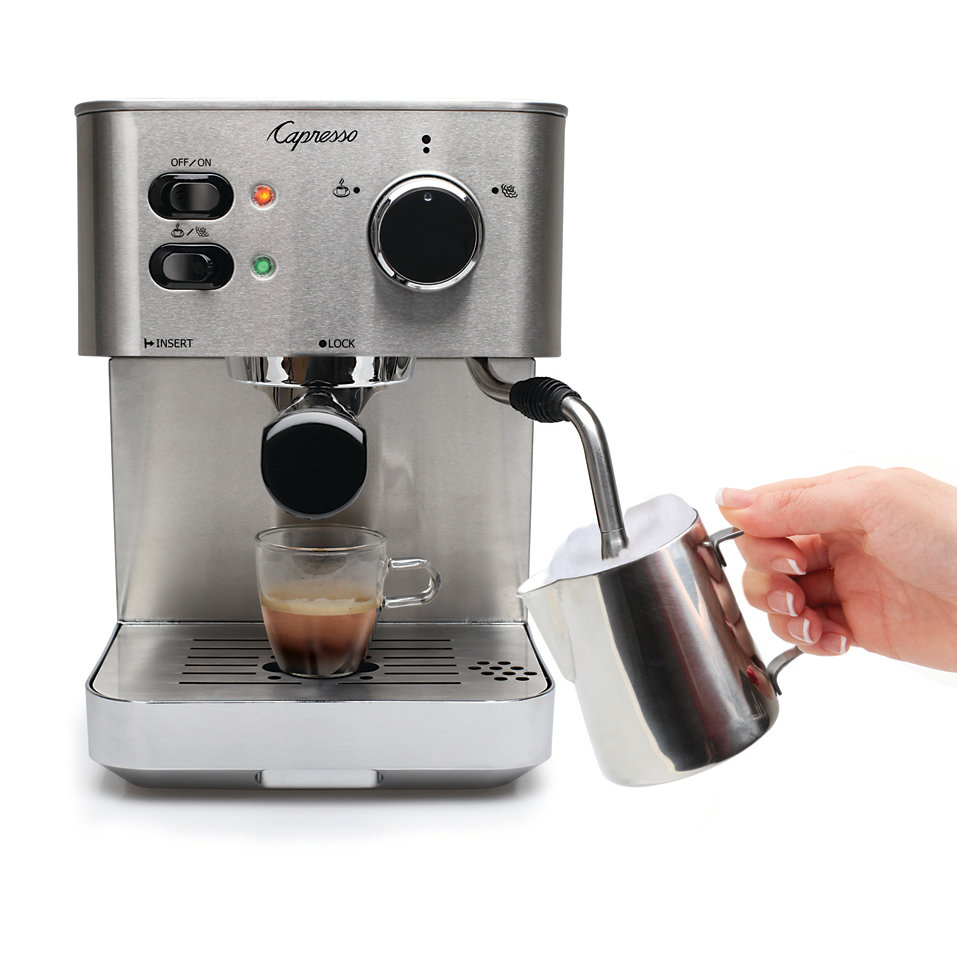 Capresso EC PRO Professional Espresso & Cappuccino Machine & Reviews