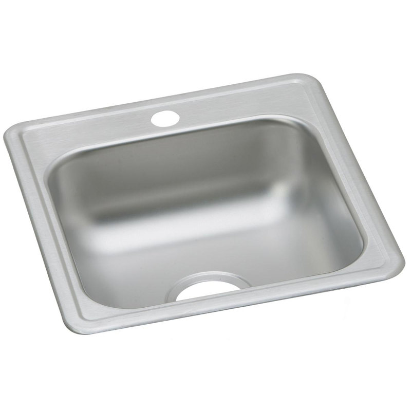 Elkay Dayton 17 L X 19 W Drop In Kitchen Sink Reviews Wayfair