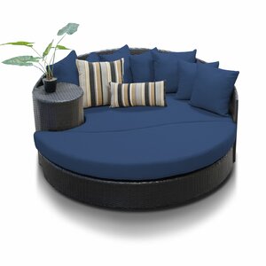 Newport Circular Sun Daybed with Cushions
