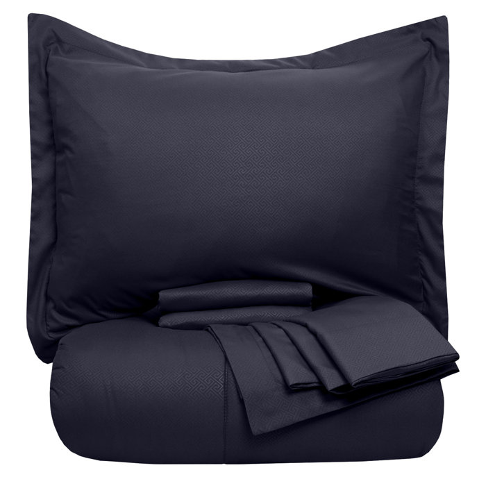 Winston Porter Greek Key Comforter Set Reviews Wayfair Ca