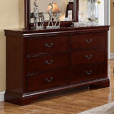 Riven 6 Drawer Double Dresser by A&J Homes Studio