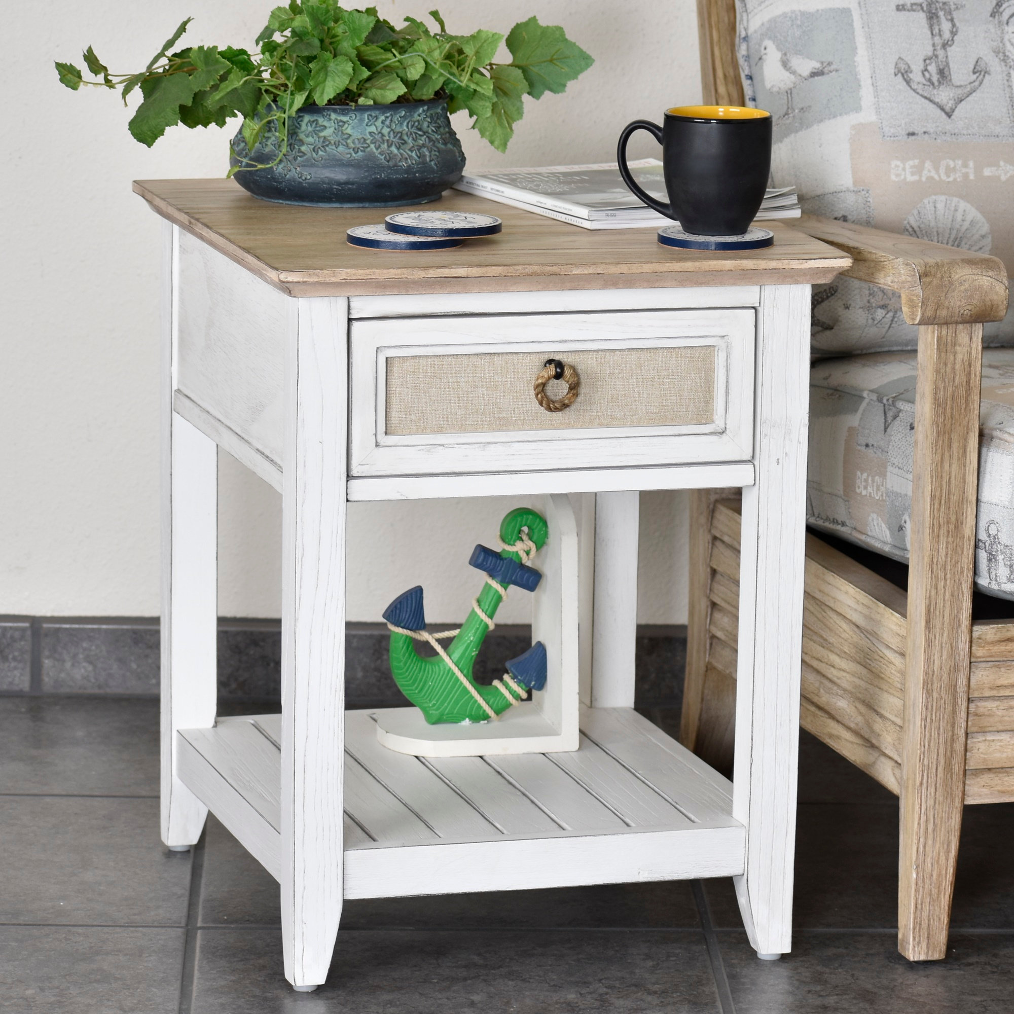 Rosecliff Heights Juliet Island End Table With Storage Wayfair
