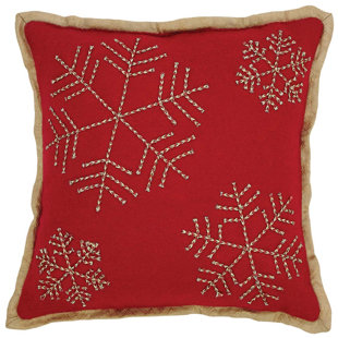 Revelry Snowflake Throw Pillow Revelry Snowflake Throw Pillow