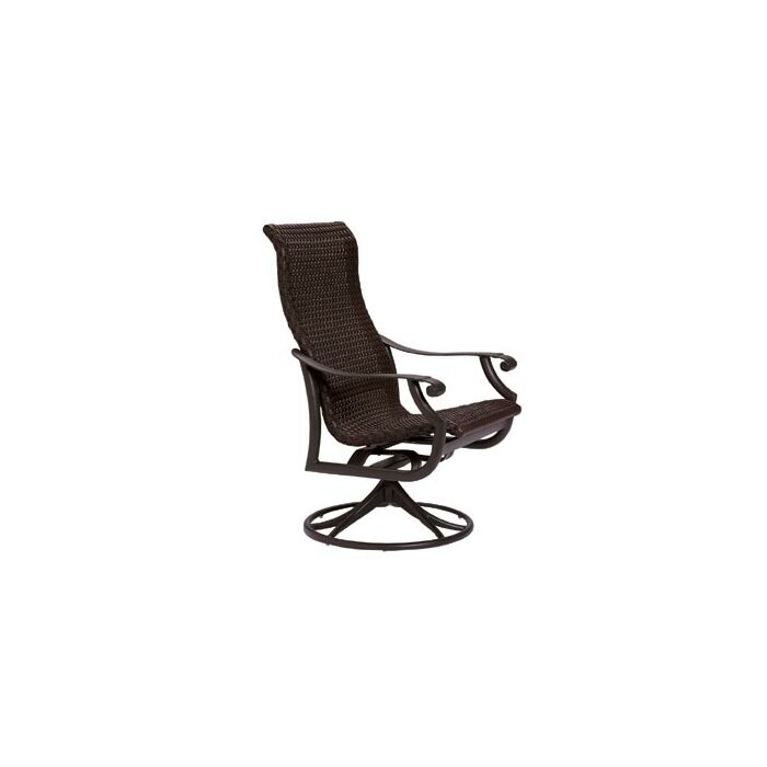 Tropitone Montreux Swivel Patio Dining Chair Wayfair Ca