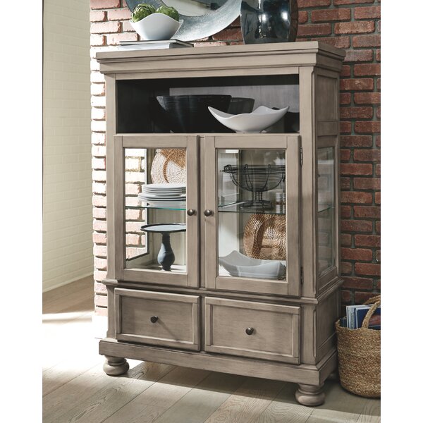 One Allium Way Connell Lettner Curio Cabinet | Wayfair