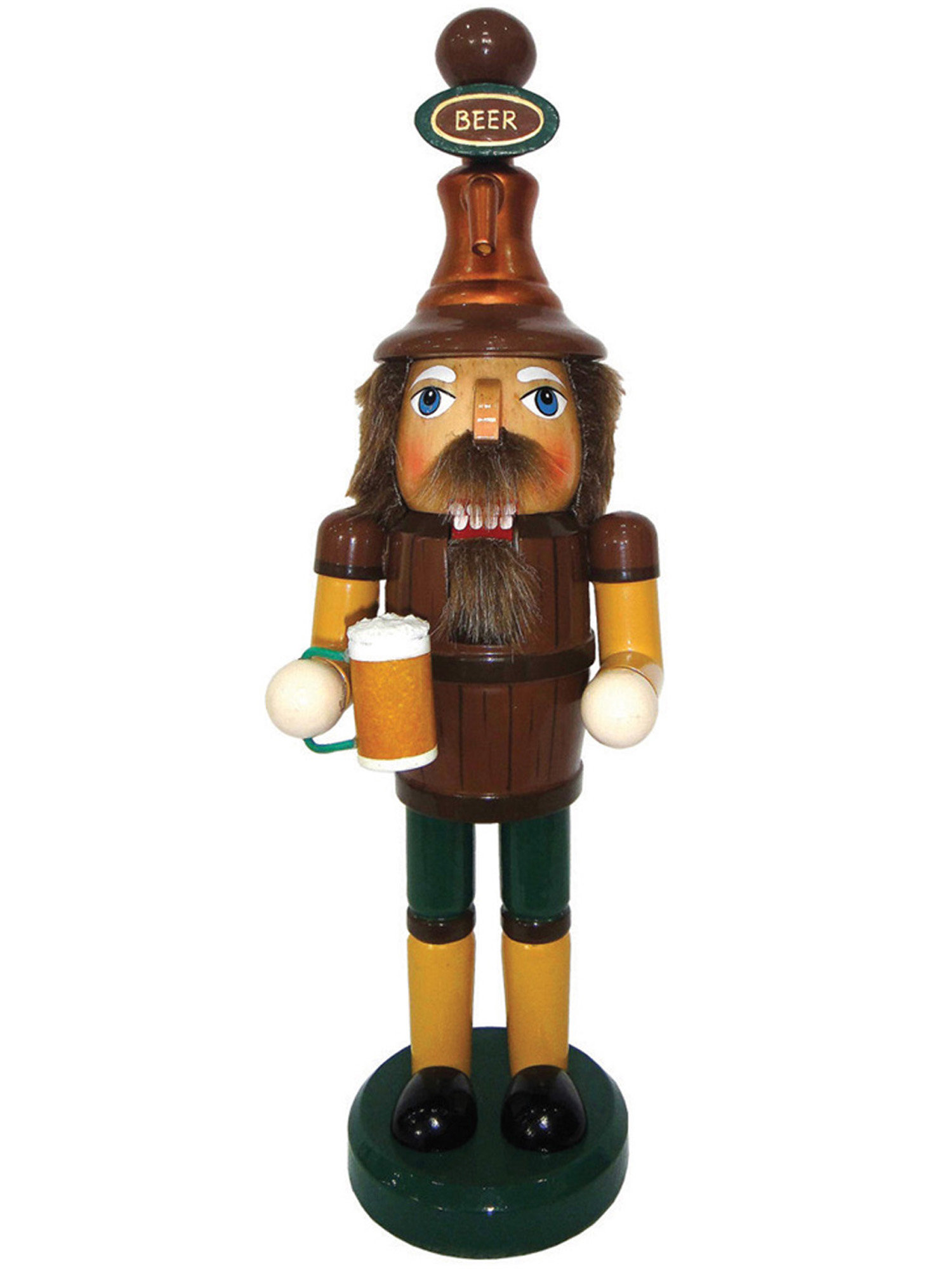 The Holiday Aisle® 14" Beer Meister Nutcracker & Reviews Wayfair