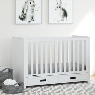cottage white crib