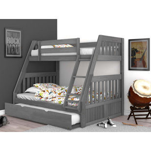 shyann twin over full bunk bed with trundle