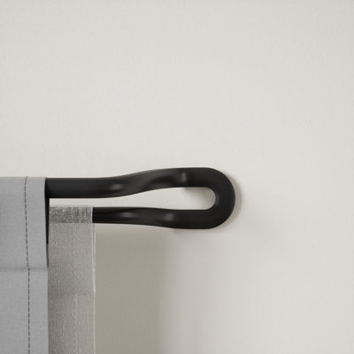 Metal Adjustable 42" to 120" 0.75" Double Curtain Rod
