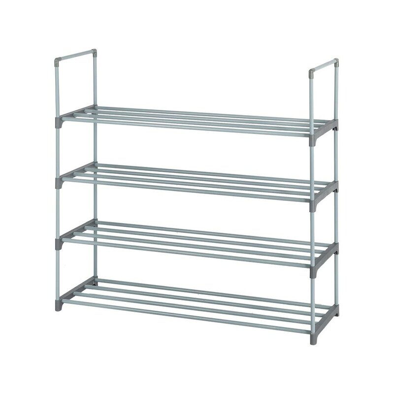 Rebrilliant 4 Tier 40 Pair Shoe Rack Reviews Wayfair Ca