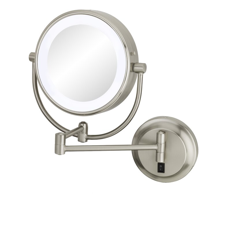 wall mount mirror with light