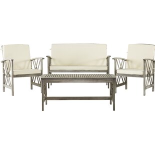 Medora 4 Piece Sofa Seating Group with Cushions Span Class review