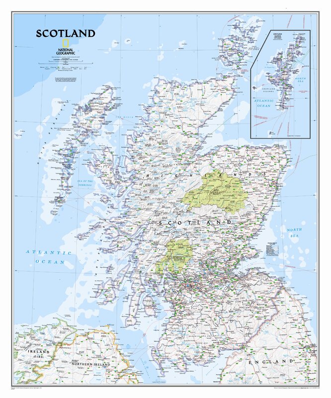 Scotland Usa Map / Castles & Gardens Tour - Best of Scotland / Zoom in ...