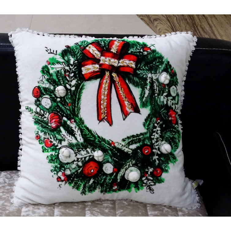 pillow wreath